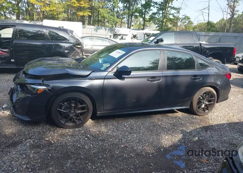 2025 Honda Civic Hybrid Sport/Sport Touring из США, поврежденный, VIN 2HGFE4F86SH330161